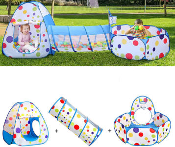 Тента-палатка за игра 3-в-1 с топки – мнения, размери и защо е идеална за вкъщи през есента