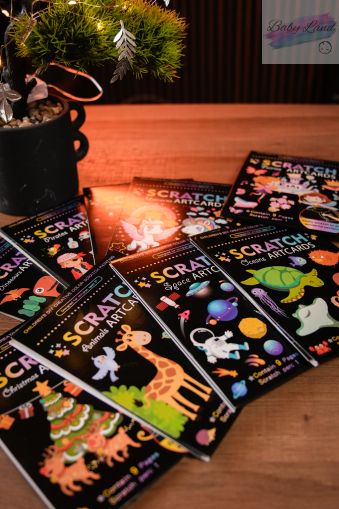 Комплект 3 двустранни книжки за оцветяване + ПОДАРЪК флумастри – креативни занимания за деца | Скреч ефекти, картинки за оцветяване и часове забавление у дома и на път